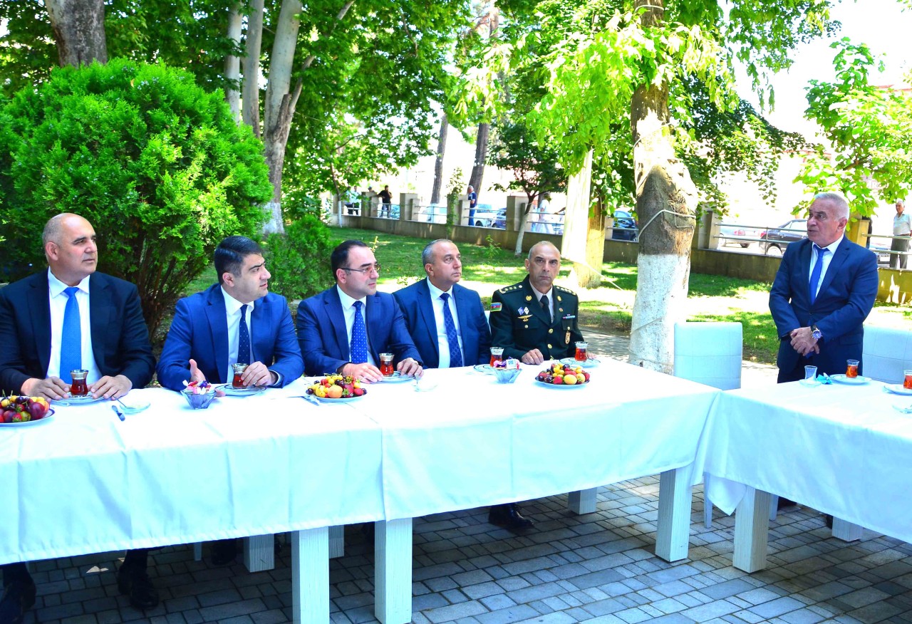 Ağstafada şəhidlərimizin ailə üzvləri ilə görüş keçirilib - FOTOLAR